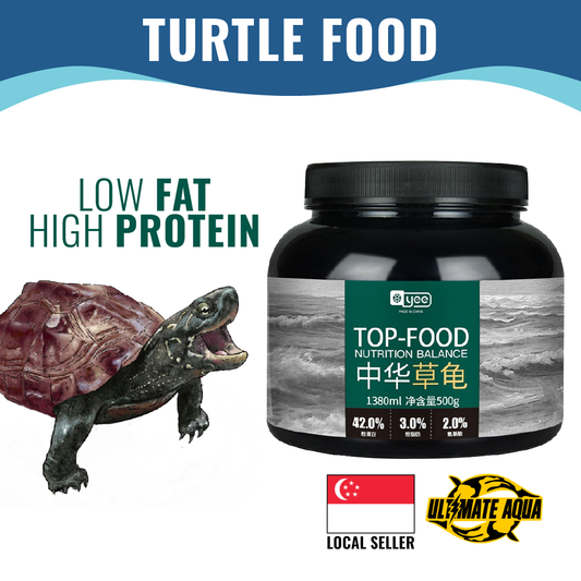 YEE Turtle Food, Aquarium Food With Floating Particles, High Nutrition Food With Antarctic Krill & Prebiotics