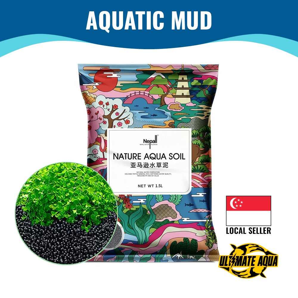 500G 2/3 L Sand Soil Aquarium Fish Tank Water Grass Mud Aquarium