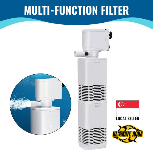 YEE Tank Filter Three-In-One, Aquarium Filter Box With Aeration Pump, Fish Filter Pump, Aquarium Cleaner_thumb