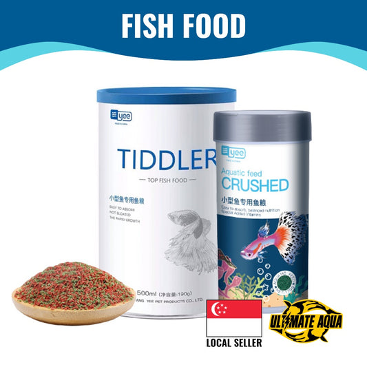YEE Aquarium Fish Food For Small Fish, Goldfish, Neon Tetra Fish, Fish Food Guppy, Increase Growth & Immune System_thumb