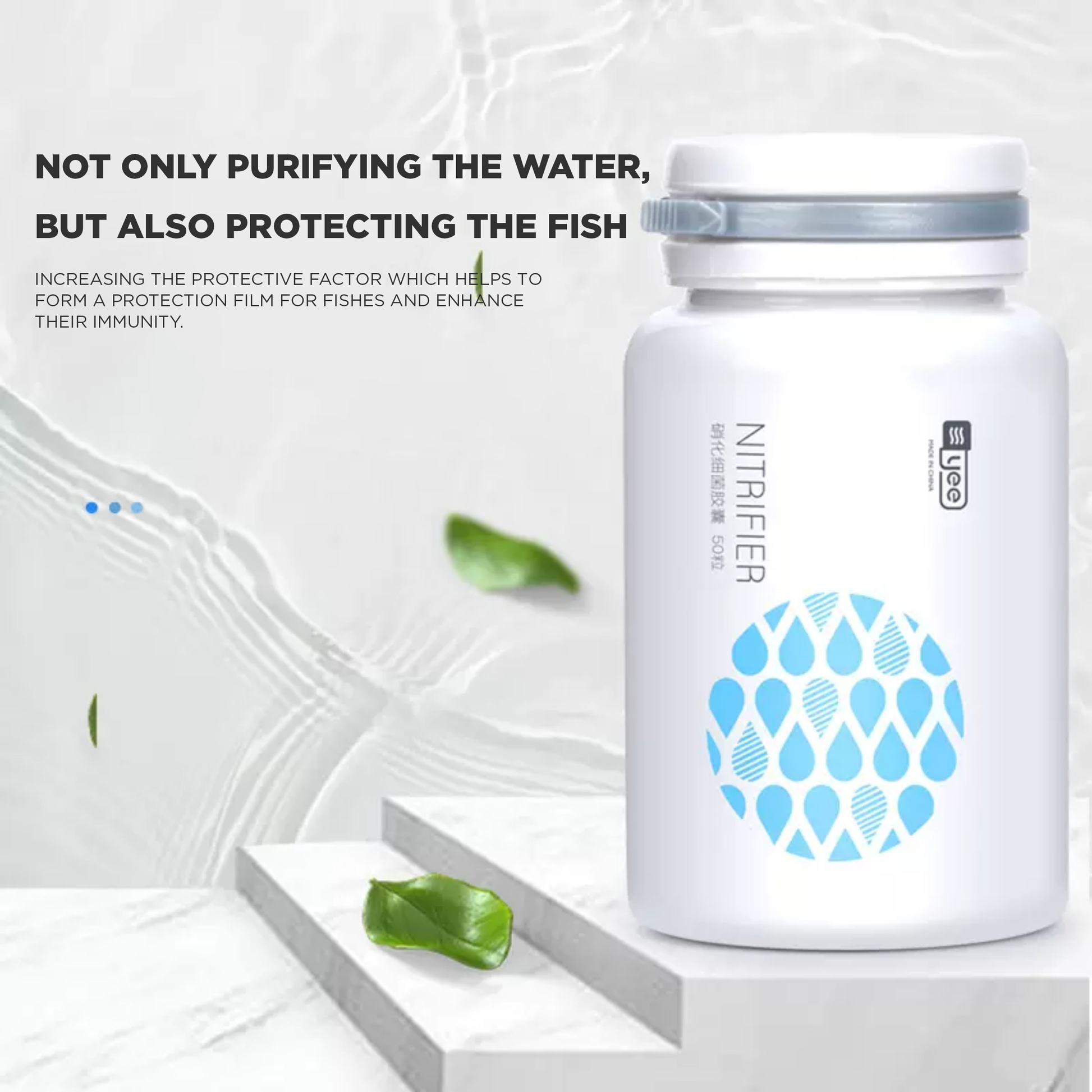 YEE Aquarium Nitrifying Bacteria Capsules Water Purified For Fish Tank _ Benefits