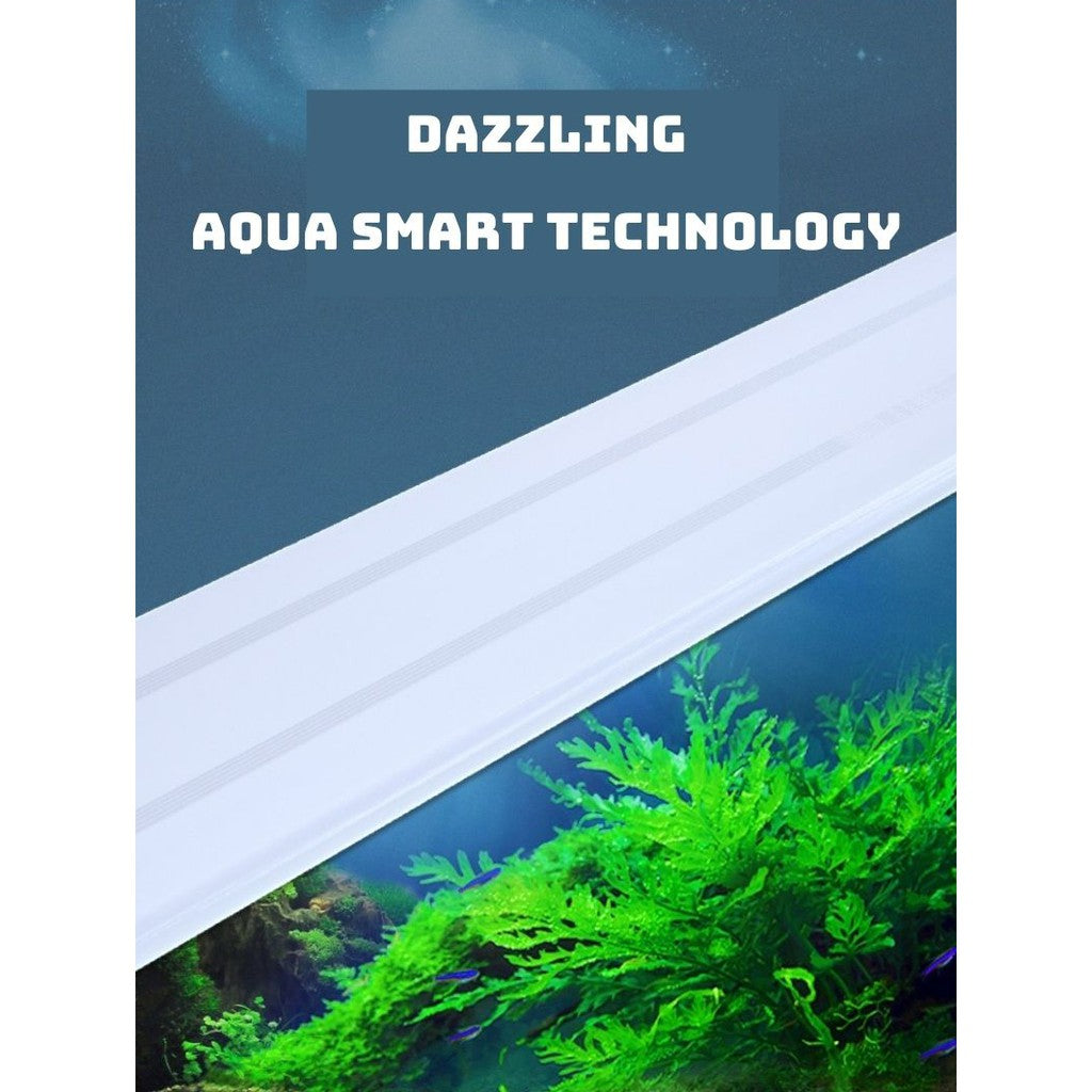 YEE Aquarium LED Light, x3 Brightness, Aqua Smart Technology, Saving Splash | Aquarium Light_feature