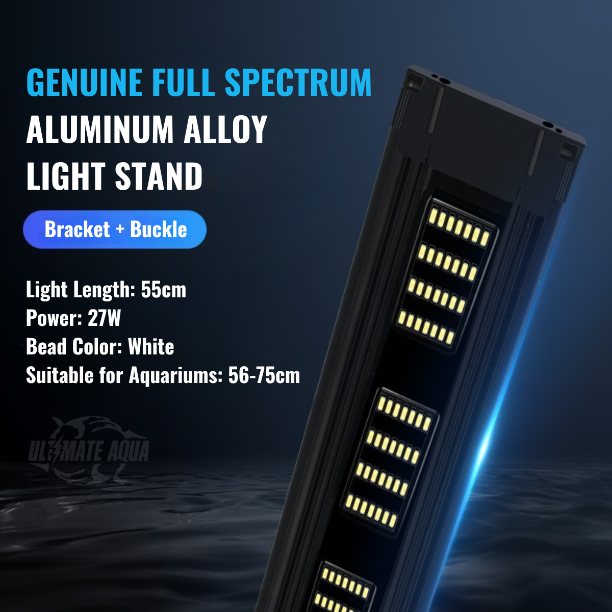 YEE Aquarium LED Light, x3 Brightness, Aqua Smart Technology, Saving Splash | Aquarium Light