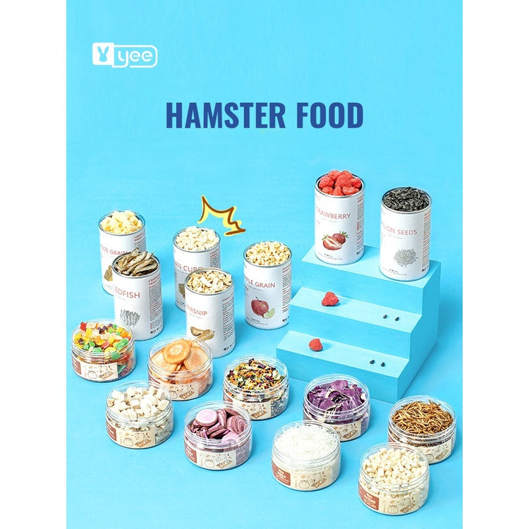 Hamster food outlet storage