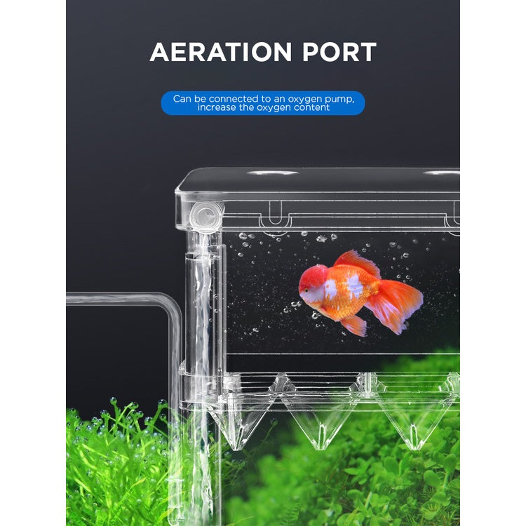 YEE Guppy Breeding Box Aquarium Acrylic Multifunctional Incubator