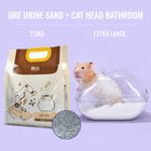 YEE Hamster Bathroom, Hamster Toilet, Transparent Bath Tub, Urine Splash Control