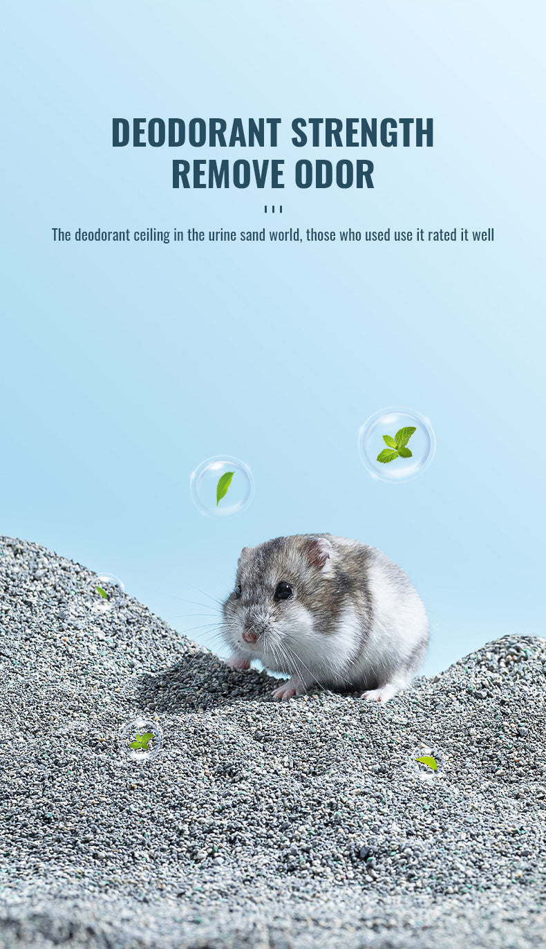 YEE Hamster Sand, Urine Sand For Pets, Odour Removal, Cooling Sand _ Benefits