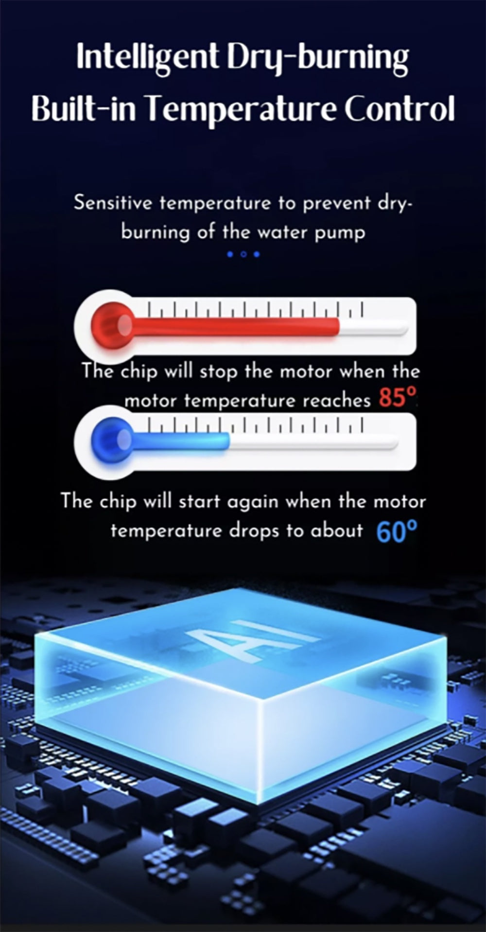 YEE Water Pump With Bottom Suction Pump, Remove Fish Waste And Suck Water At Low Water Level | Fish Tank Filter Pump