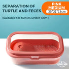 YEE Turtle Tank, Tortoise Tank With Super Large Scape, Thickened Material, Firm & Durable | Aquarium Tank