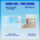 YEE Hamster Bedding, Hamster Litter By Corn, Edible Corn Cob, Control Odour, Keep Cool For The Cage