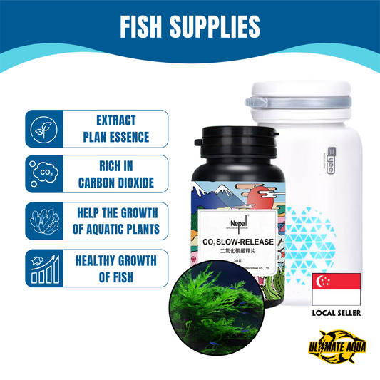 YEE Nepall Co2 Slow-release Tablets, Improve Aquatic Plants,Special For Algae | Aquarium Supplies Carbon Dioxide Tablets