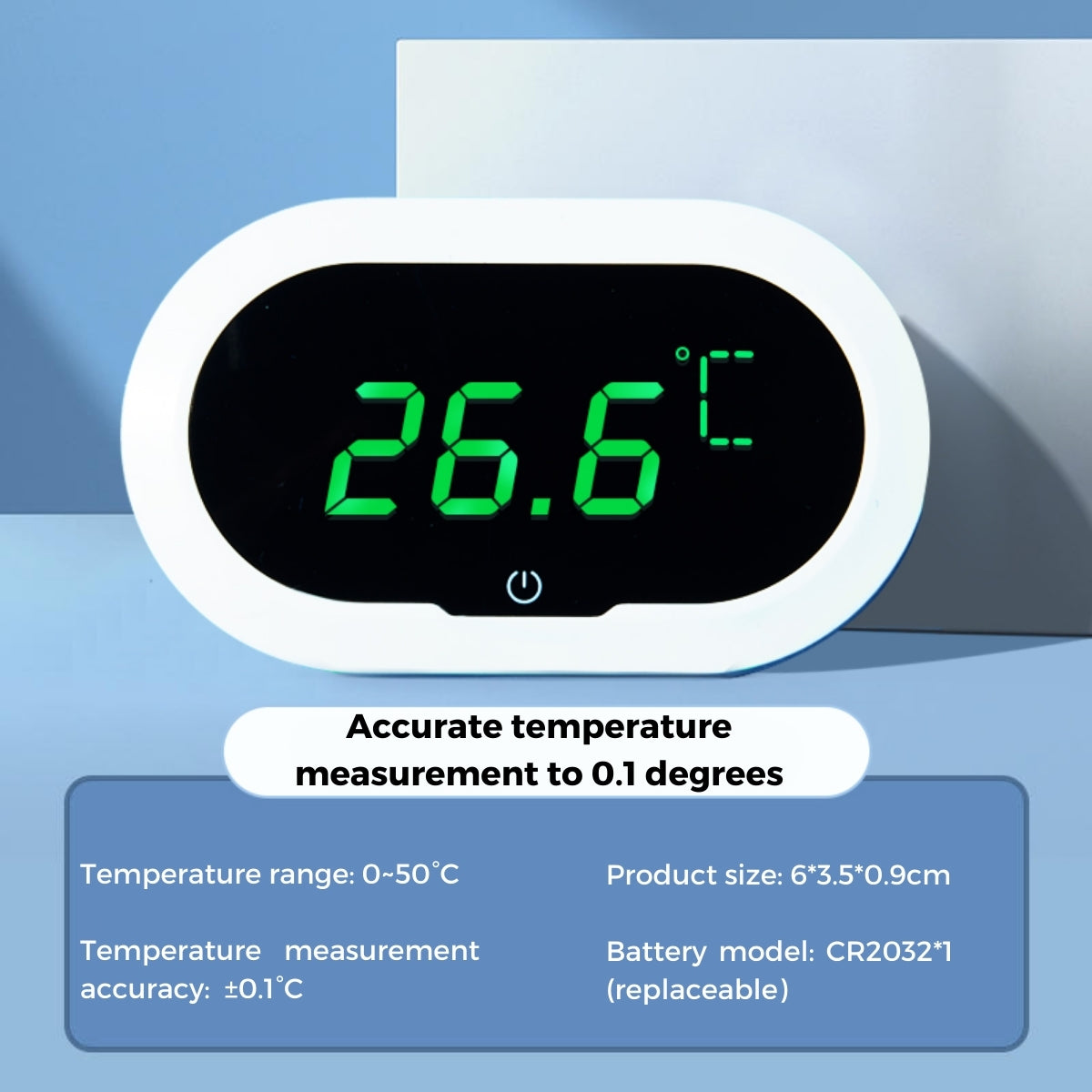 YEE Aquarium Thermometer, Led Thermometer With High Precision & Real-Time Monitoring, Aquarium Accessories