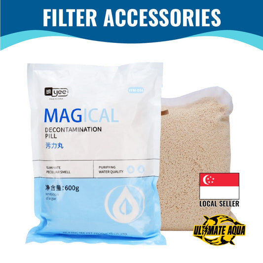 YEE Tank Filter, Small Fish Tank Filter In Mesh Bag To Remove Yellow Water, Filter Media _ protein mesh bag