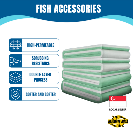 YEE Cotton Filter, High-Density Aquarium Filter, Double Layer & Biochemical Tank Filter _ filter cotton