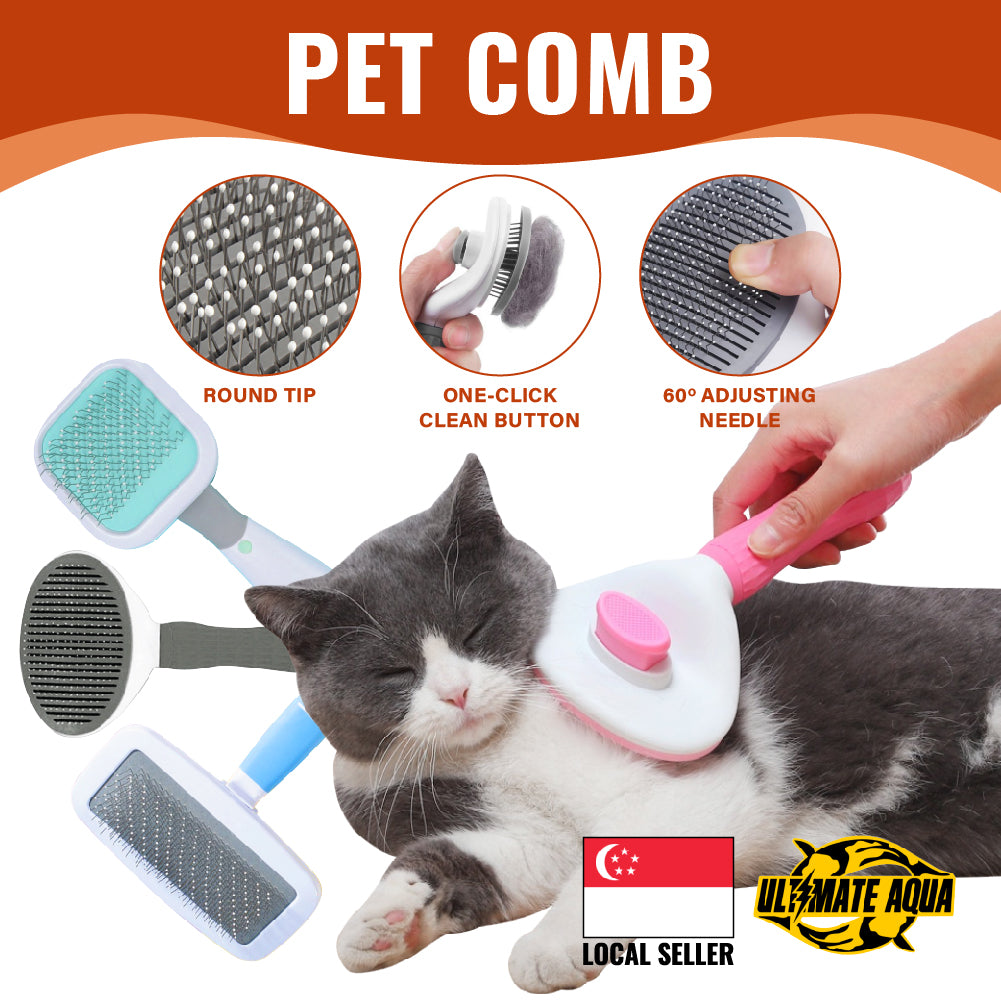 YEE Cat Comb, Pet Massage Comb, Clean Hairballs And Promote Blood Circulation, Gentle Comb For Pets | Fur Grooming Brush