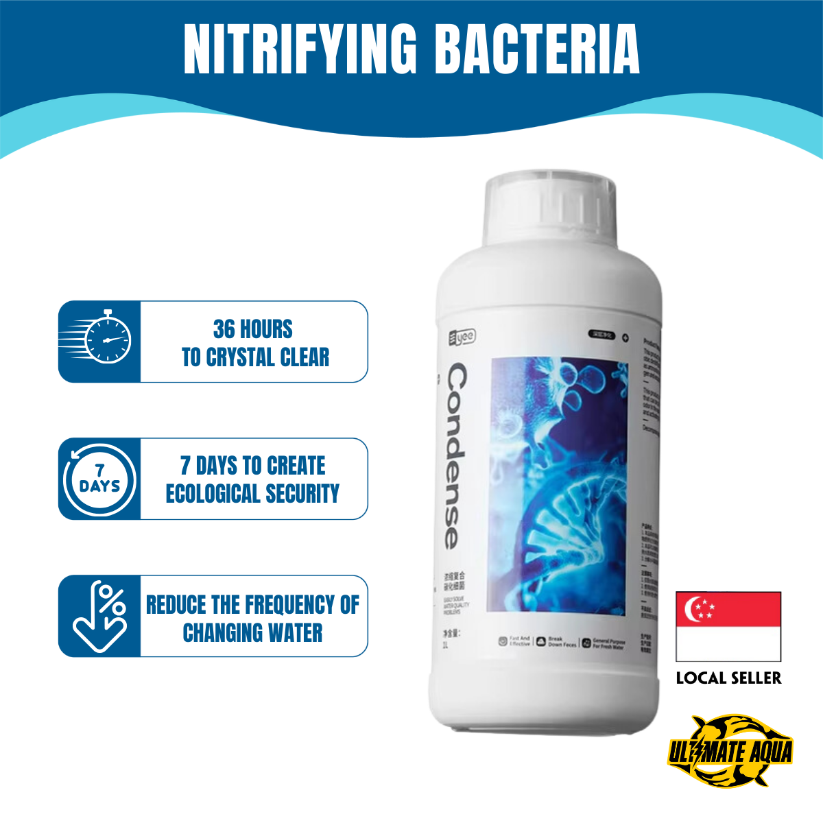 YEE Aquarium Bacteria, Nitrifying Bacteria, Filter Media For Aquarium Tank _ nitrifying