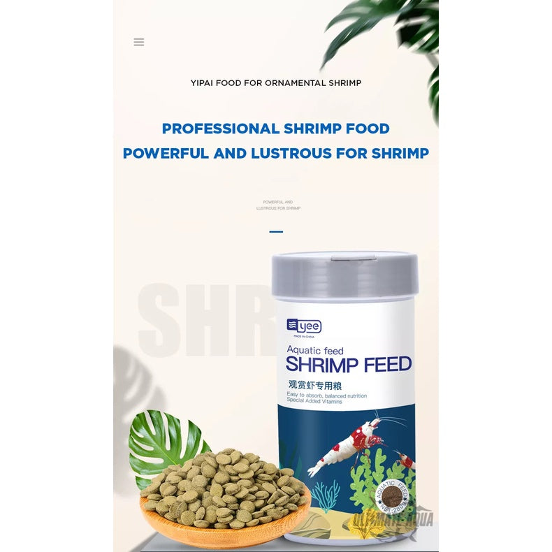 YEE Shrimp Food Aquarium, Aquarium Food For Shrimp With Spirulina Powder & Intestinal Probiotics For Color Enhancing _ feature