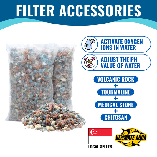 YEE Biochemical 4D Cotton Filter, Cube Water Purifier, Aquarium Filter With Multi-Effect _ aquarium filter media