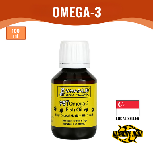 Charlie and Frank, Pet Omega-3 Fish Oil, For Cats & Dogs, 3.3 fl oz (100 ml)