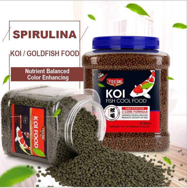 Koi best sale food pellets