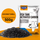 YEE 12 Bio Filter Media, Bacteria House With Bag To Purify Fish Tank _ coconut 500g