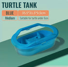 YEE Turtle Tank, Tortoise Tank With Super Large Scape, Thickened Material, Firm & Durable | Aquarium Tank