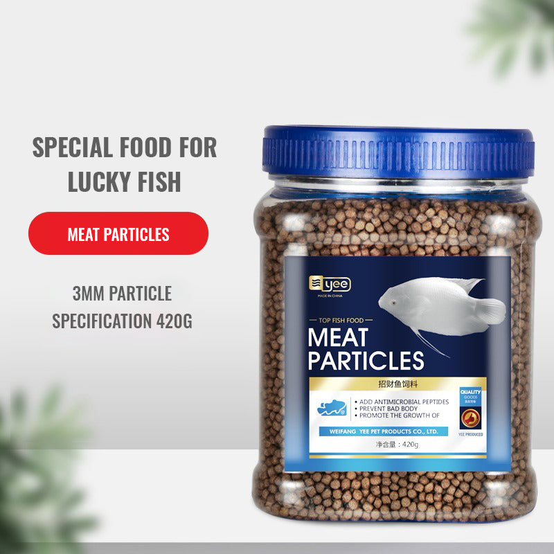 YEE Fish Food, Fish Food With Spirulina, For Improve Out Look, Immunity And Body Growth | Lucky Fish Food