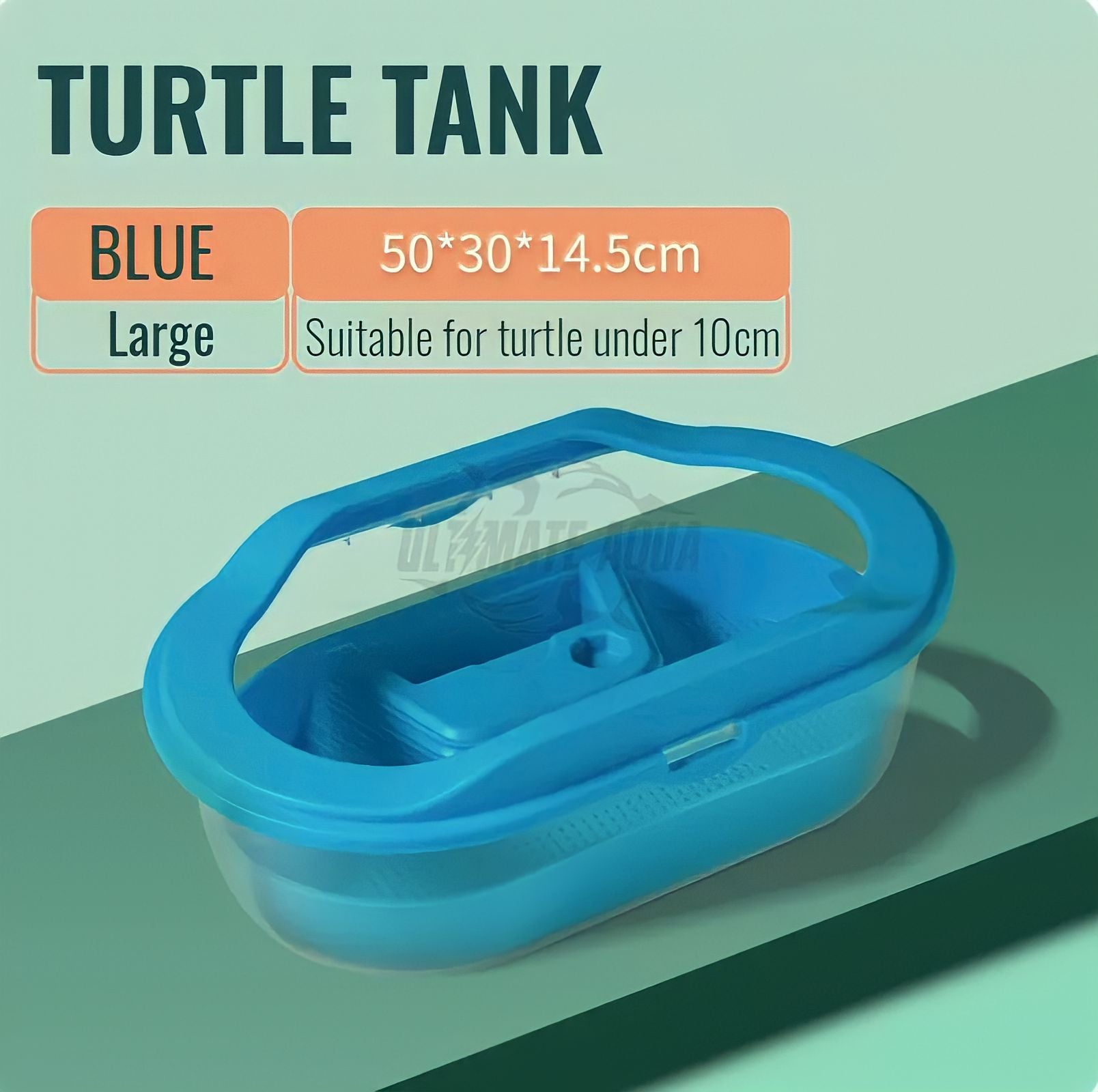 YEE Turtle Tank, Tortoise Tank With Super Large Scape, Thickened Material, Firm & Durable | Aquarium Tank