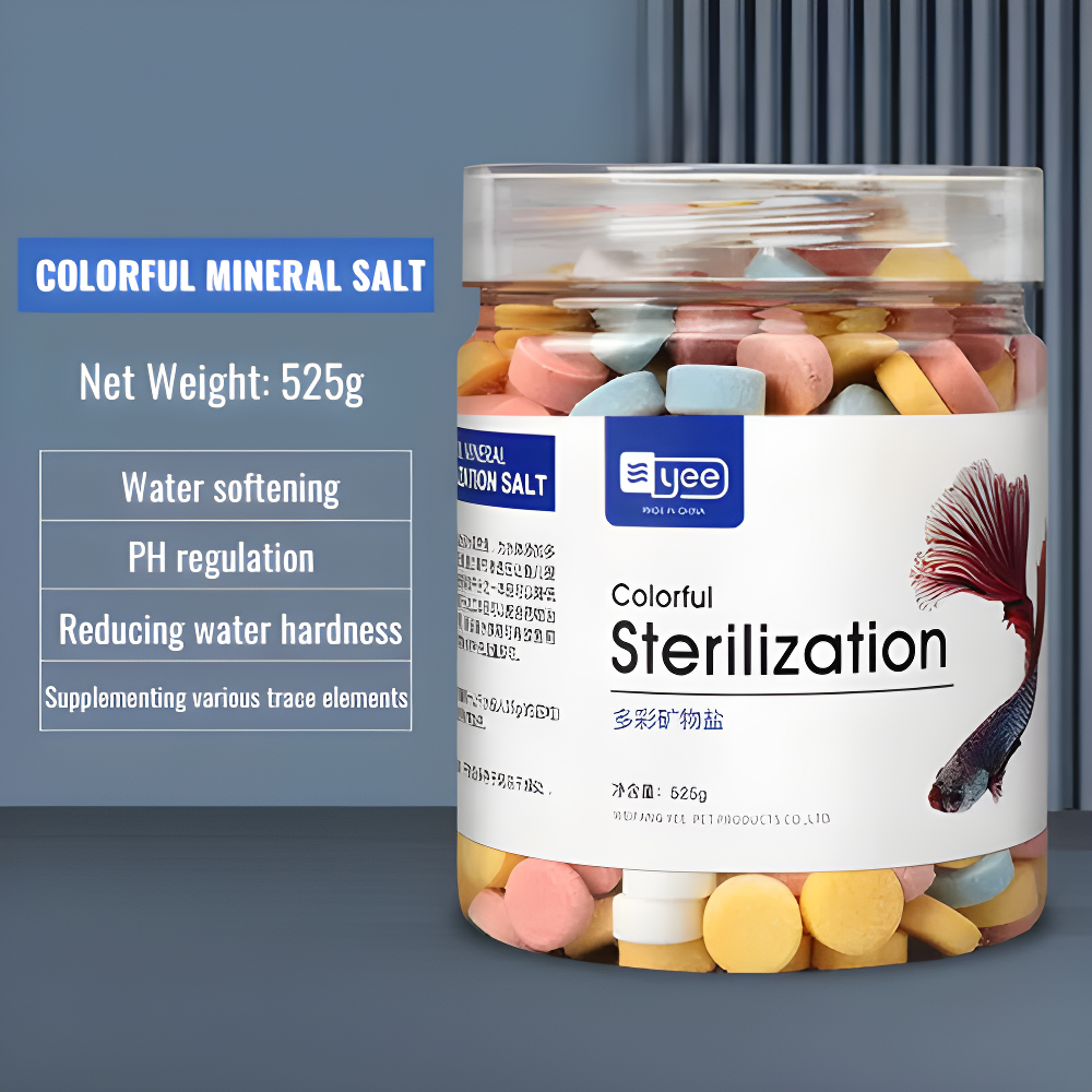 YEE Aquarium Salt for Ornamental Fish, Sea Salt for Sterilization and Antibacterial Purposes
