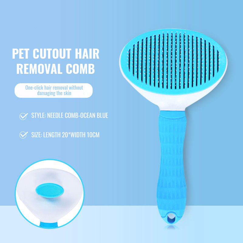 YEE Cat Comb, Pet Massage Comb, Clean Hairballs And Promote Blood Circulation, Gentle Comb For Pets | Fur Grooming Brush