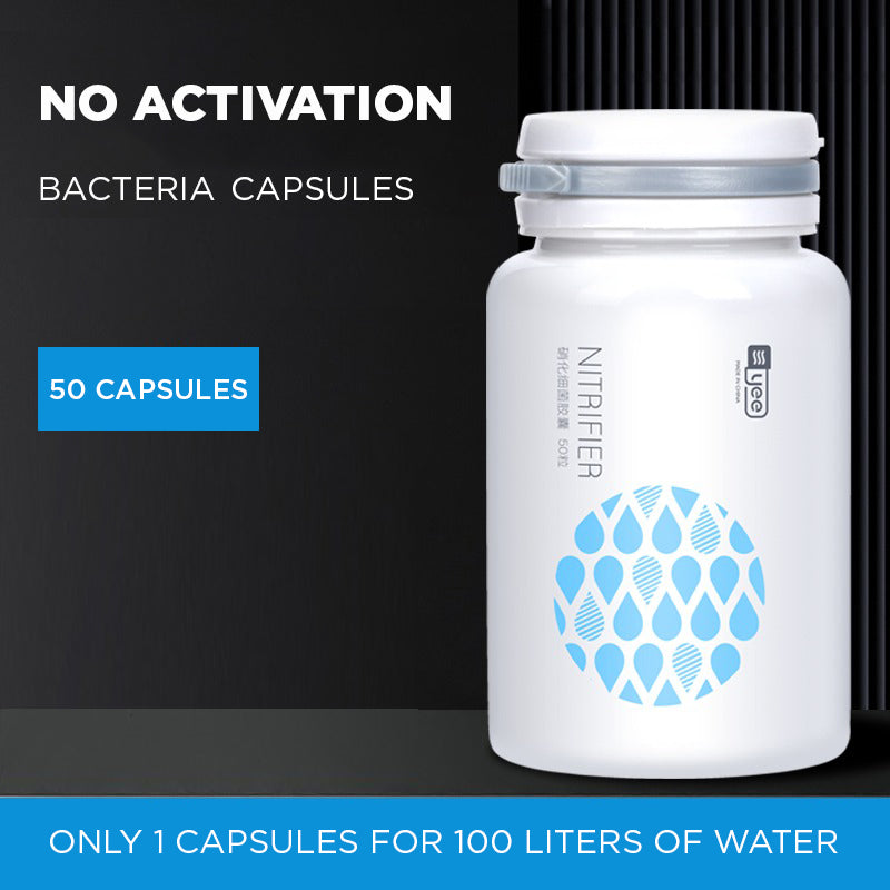 YEE Aquarium Nitrifying Bacteria Capsules Water Purified For Fish Tank