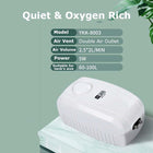 YEE Aquarium Pump For Oxygen, Fish Tank Pump With Noise Reduction &Integrated Air Chamber, Fish Filter Pump 3W - 10W