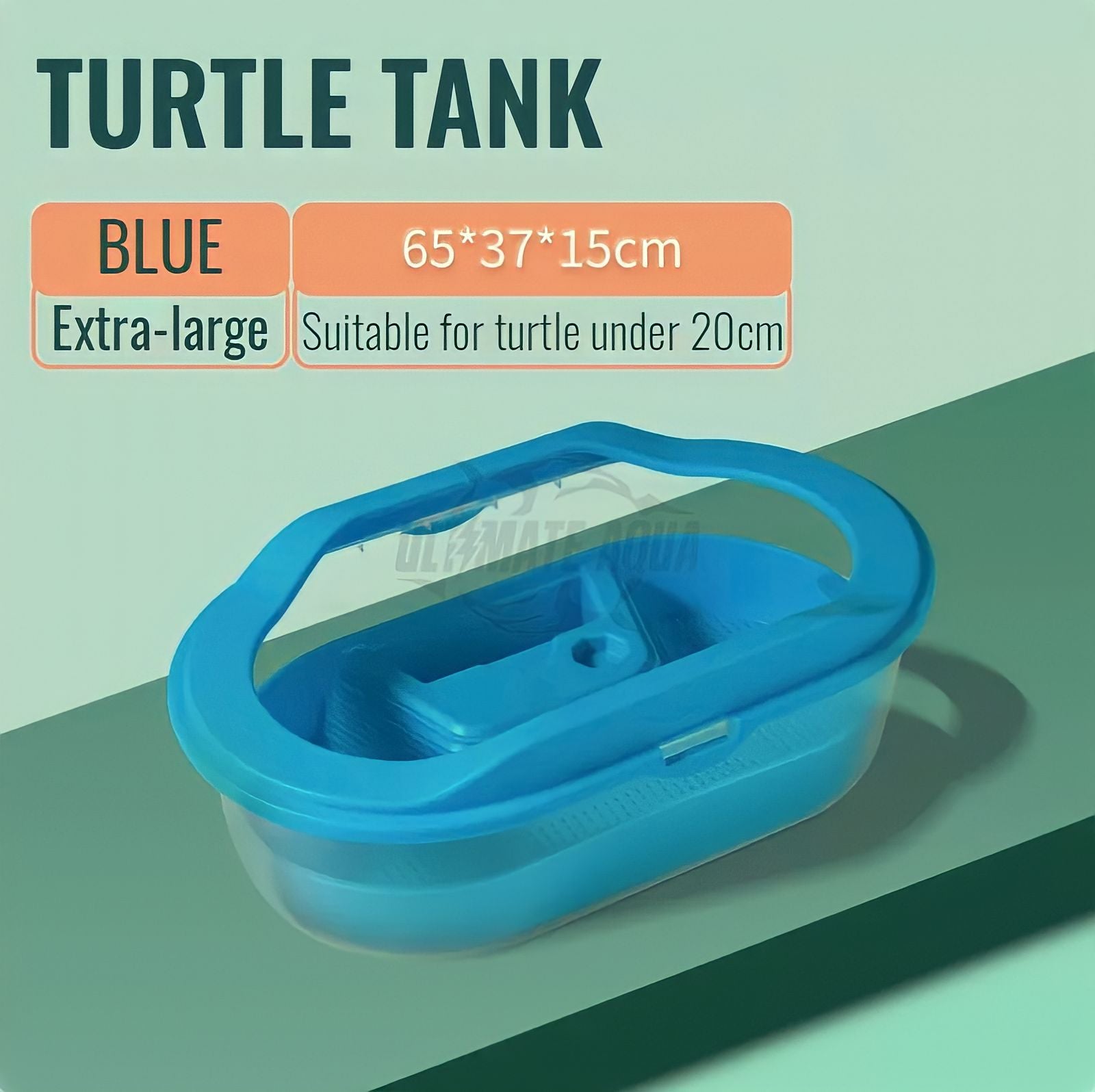 YEE Turtle Tank, Tortoise Tank With Super Large Scape, Thickened Material, Firm & Durable | Aquarium Tank