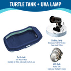 YEE Turtle Tank, Tortoise Tank With Super Large Scape, Thickened Material, Firm & Durable | Aquarium Tank