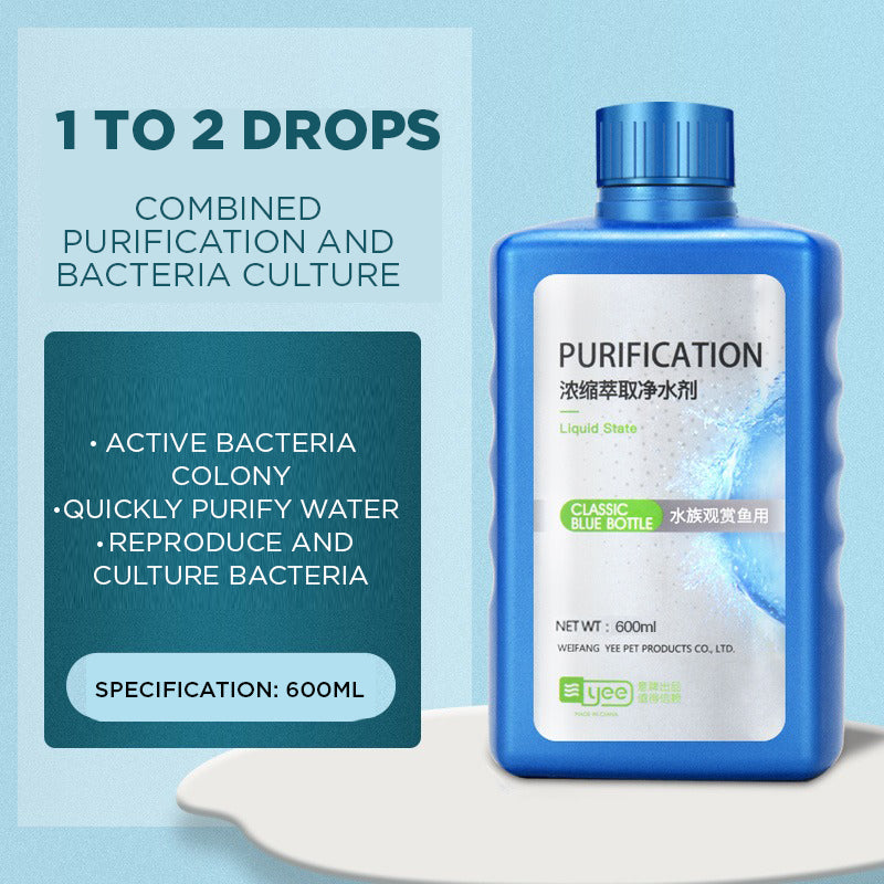 YEE Fish Tank Water Purifier Water Quality Clarifier Special Nitrifying Bacteria