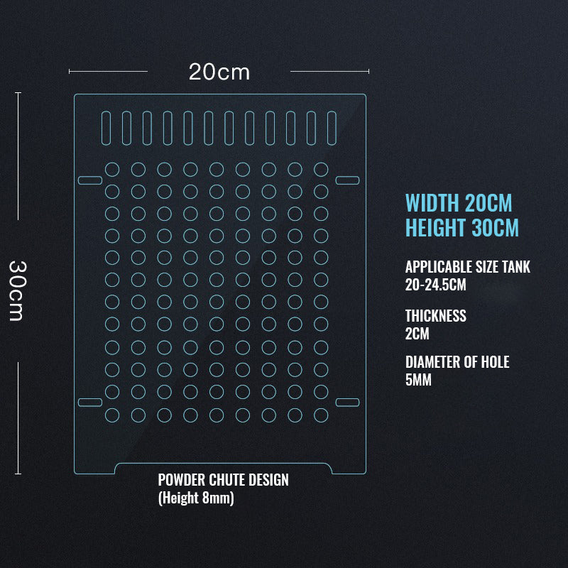 YEE, Fish Tank Divider, Acrylic Aquarium Isolation Board, Raising Different Kinds Of Fish In A Tank