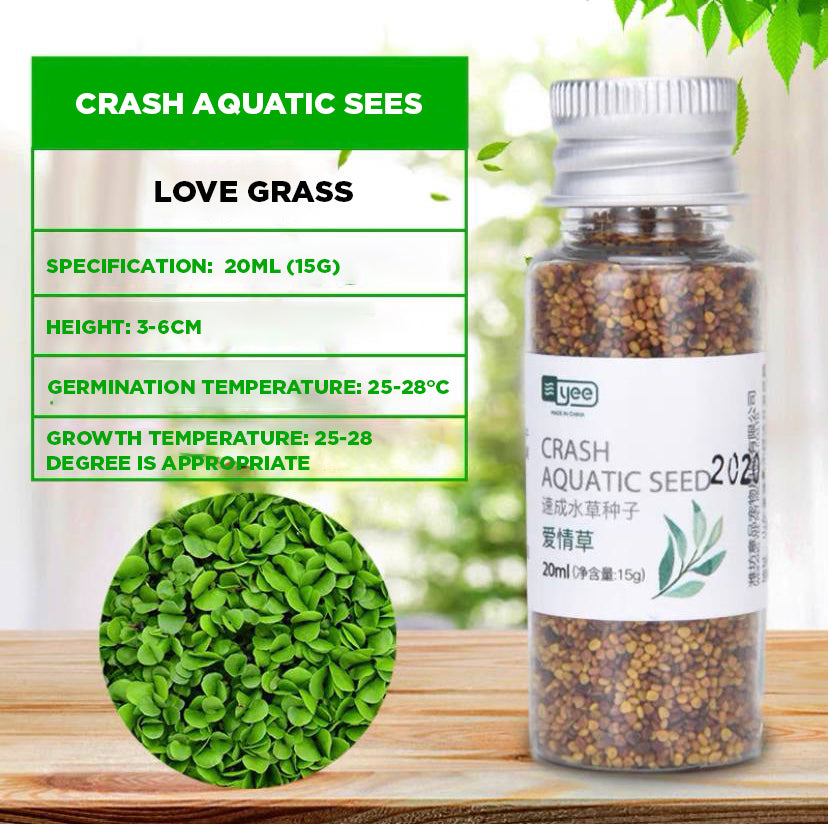 YEE Aquarium Plant Seed, Waterseed For Aquarium Plant For Fish Tank, Easy To Plant With No CO2, High Germination Rate_parameter